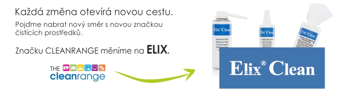 Elix - nová značka čistících prostředků