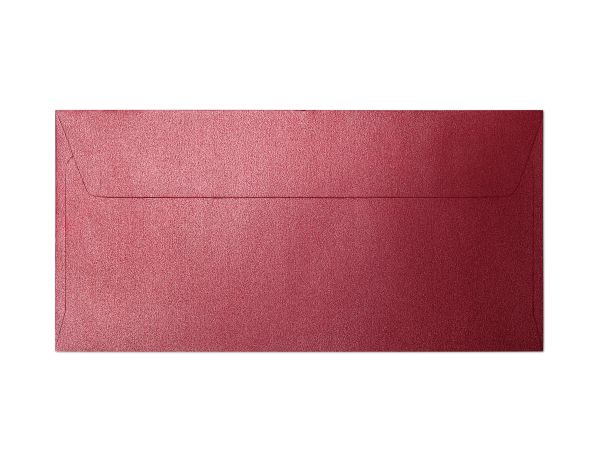 Galeria Papieru obálky DL Pearl červená 120g, 10ks