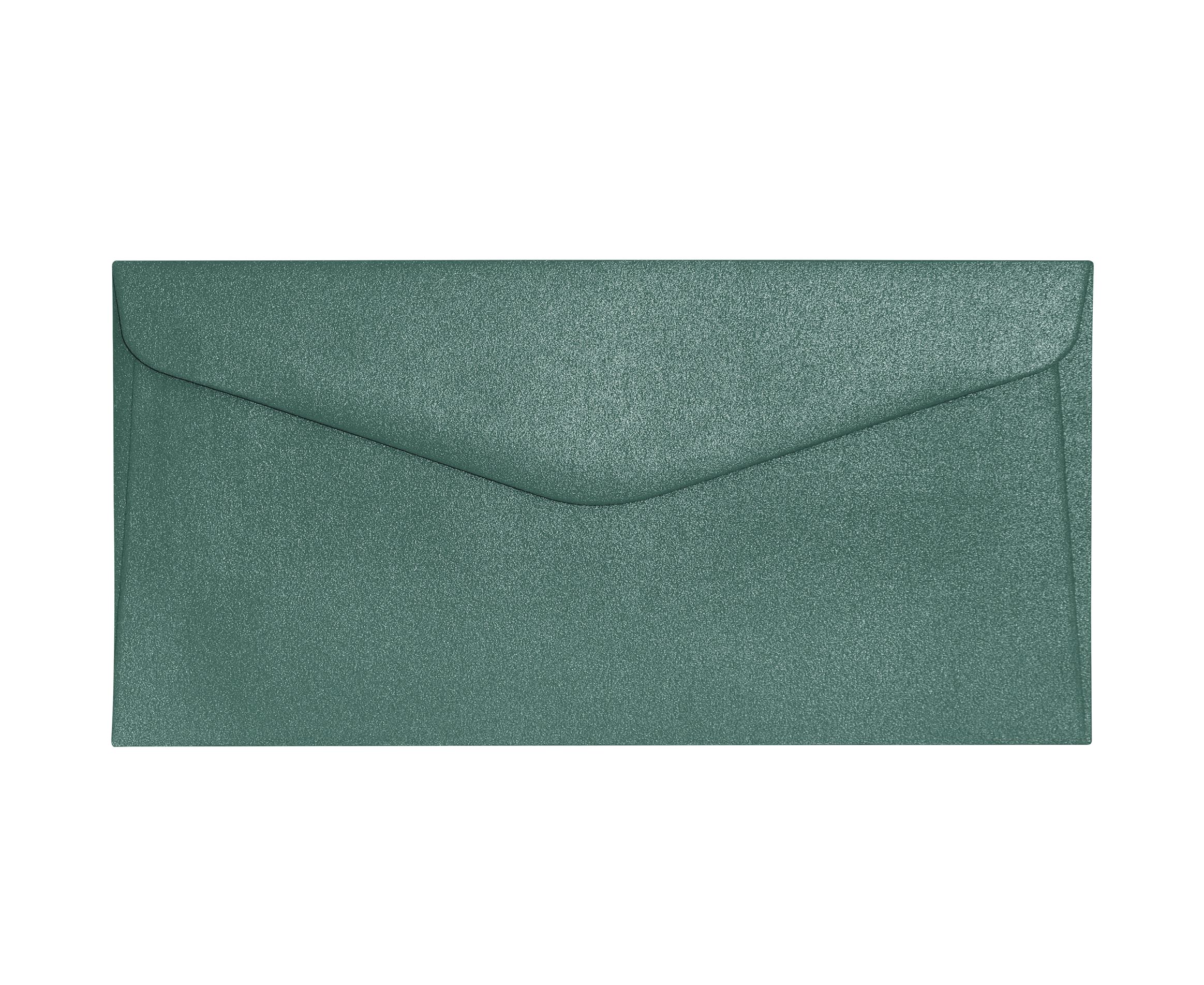Galeria Papieru obálky DL Pearl zelená 150g, 10ks
