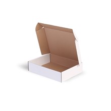 Kartonové krabice skládací šedá/bílá 250x175x75mm 3V