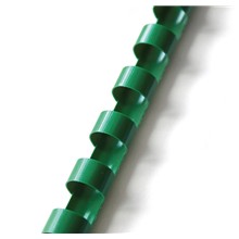 plastový hřbet 14mm zelená 100ks