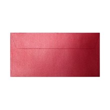 Galeria Papieru obálky DL Pearl červená 120g, 10ks
