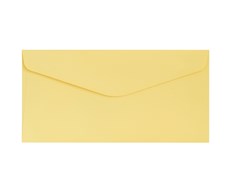 Galeria Papieru obálky DL Hladký žlutá 130g, 10ks