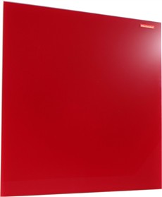 Skleněná magnetická tabule červená 45x45cm