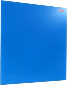 Skleněná magnetická tabule modrá 45x45cm